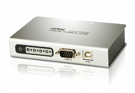 ���� � USB � 4 ������ RS-232 ���� ATEN ADUSBRS4A  