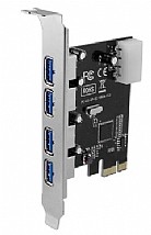 ����� ����� GolD Touch PCI EXPRESS Card - USB3.0 4Port