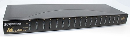 ����� ����� Gold Touch 16 Ports USB & PS2 KVM Switch 