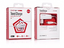 ���� ����� ENERGY MICRO USB 2.1A 2XUSB