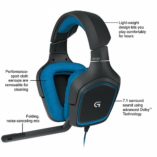 ������� Logitech G430