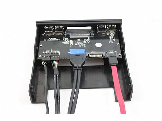 ���� ���� ����� UNITEK Y-3903 5.25"Multi-function USB 3.0 Front Panel 