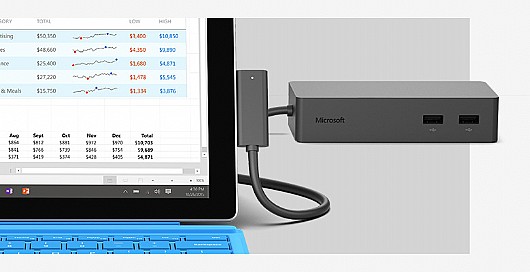 Docking Station For Surface PRO 4 and Surface Book