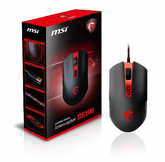 ���� MSI INTERCPTOR GAMING LASER MOUSE DS100