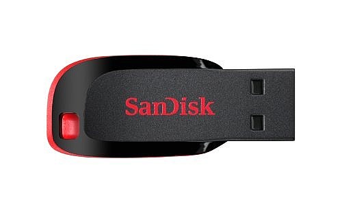 ����� ���� USB � SanDisk Cruzer Blade 128GB