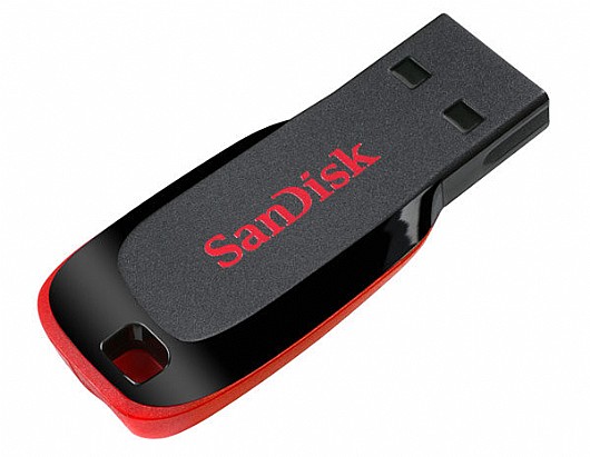 ����� ���� USB � SanDisk Cruzer Blade 128GB