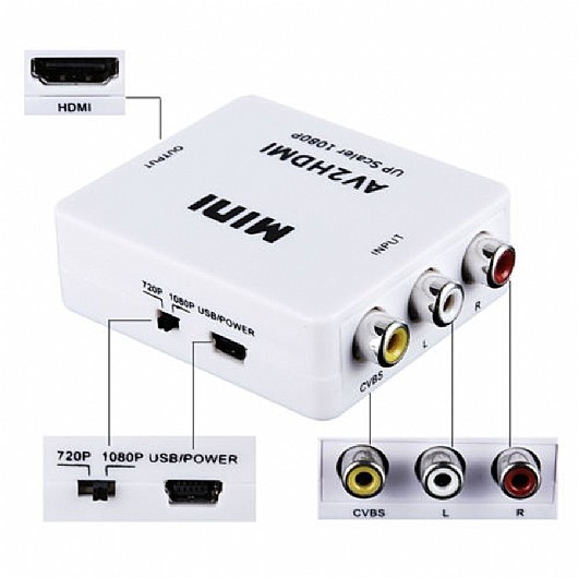 ���� GOLD TOUCH  AV (RCA) TO HDMI