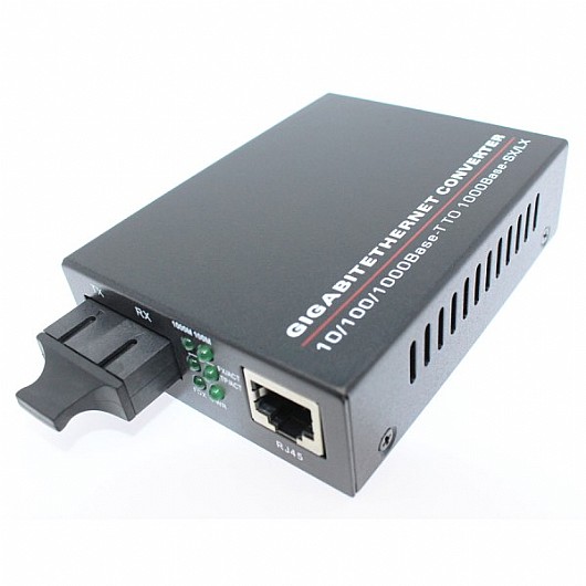 ���� ����� �������� Luggar Duplex Media Converter 10/100/1000TX-1000Base (SC) MM