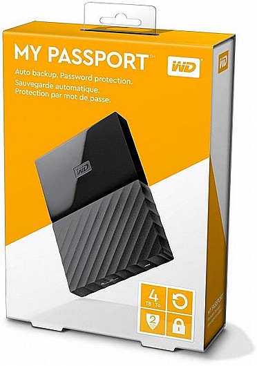 ���� ���� ������ Western Digital My Passport Ultra 4TB WDBYFT0040BBK