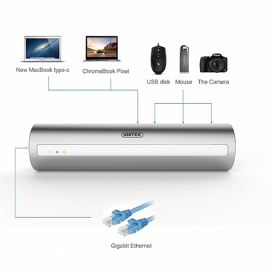 ���� ��� ����� Unitek USB3.0 Type-C  Y-3095