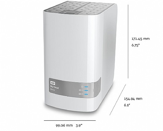 ���� ���� ������ Western Digital MY CLOUD MIRROR 4TB WDBZVM0040JWT 