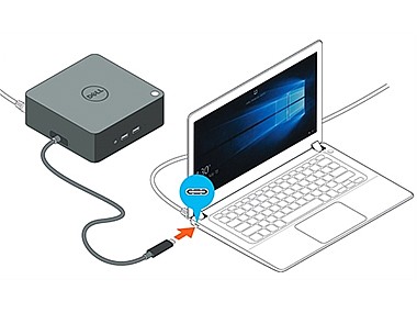 ���� ����� Dell Thunderbolt Dock (TB16) 240W 