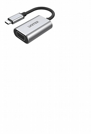 מתאם UNITEK USB3.1 Type-C to VGA Converter Model: Y-6315