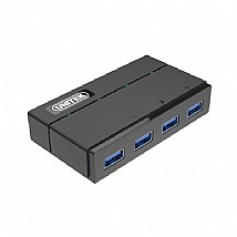 מפצל UNITEK USB3.0 4-Port Hub with Charging Function Y-HB03001 מפצל UNITEK USB3.0 4-Port Hub with Charging Function Y-HB03001