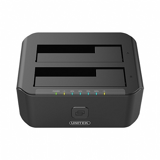 ���� ����� ������ 2 ������ ������  UNITEK USB3.0 TO Dual SATA 6G Docking Station Y-3032