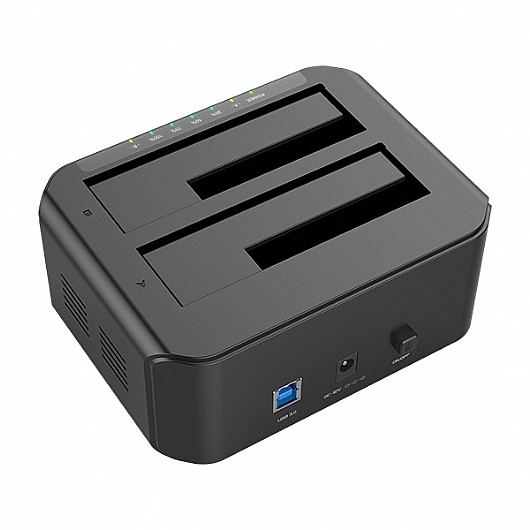���� ����� ������ 2 ������ ������  UNITEK USB3.0 TO Dual SATA 6G Docking Station Y-3032