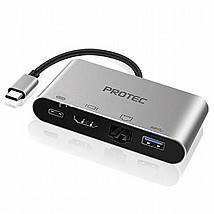 ���� PROTEC TYPE-C TO HDMI+USB+RJ45 DM180