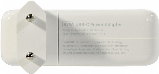 ��� ���� ����� APPLE 87W USB-C Power Adapter  MNF82Z/A