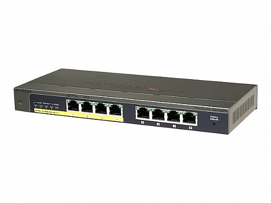 ���� ���/����  NETGEAR GS108PE-300EUS ProSAFE Plus 8 Port Gigabit Ethernet Switch 