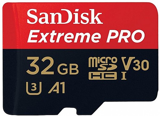 ����� ������ SanDisk Extreme Pro SDSQXCG-032G 32GB Micro SD ������