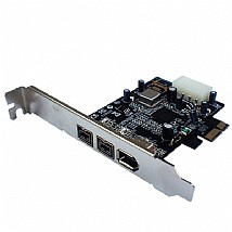 כרטיס ST-LAB ST-F-301 PCI-E IEEE1394a+b COMBO Card Texas Instruments כרטיס ST-LAB ST-F-301 PCI-E IEEE1394a+b COMBO Card Texas Instruments