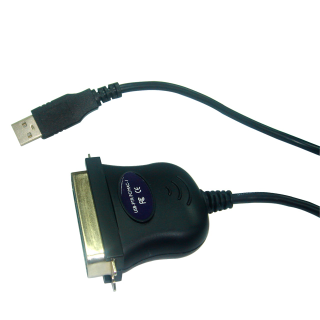פי.סי סנטר כבל STLAB STU191 USB to 1P Parallel Cable אביזרים ועזרים בקרים