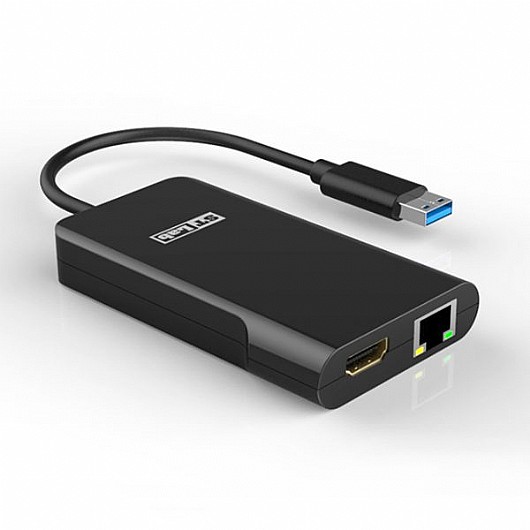 ���� ����� ST-LAB ST-U-1030 USB 3.0 Mini Dock HDMI + LAN + Hub