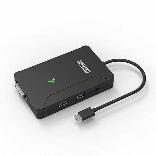 ���� ����� ���� ST-LAB ST-U-1190 USB 3.0-C Mini Docking Station