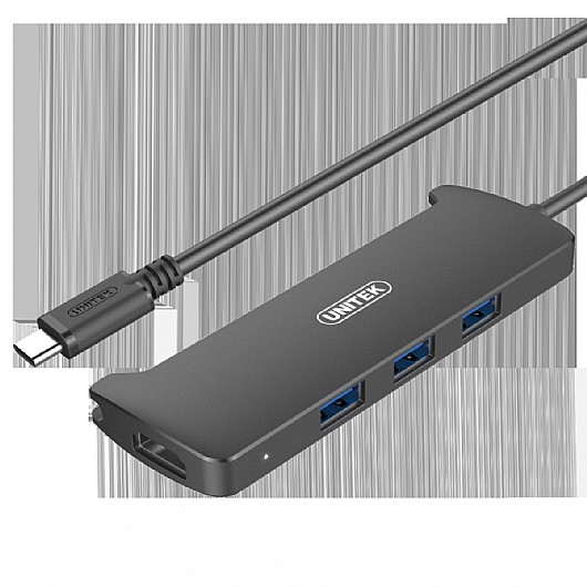 ���� Unitek USB3.1 Gen1 Type-C 3-Port Hub + HDMI Converter V300A