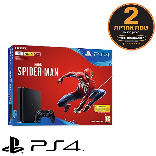 ������� Sony PlayStation 4 1TB ������ ��� ����� Marvel�s Spider-Man