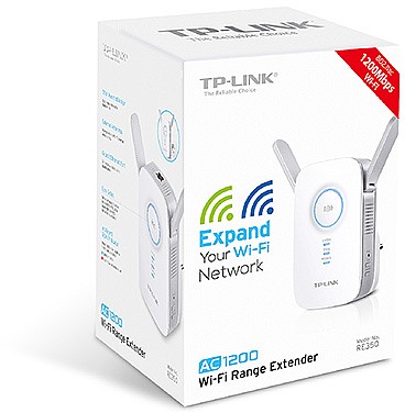 ����� ���� ������� TP-LINK AC1200 Wi-Fi Range Extender RE350