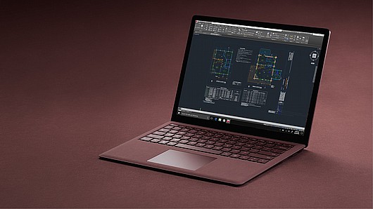 ���� ����  Microsoft Surface Laptop 2 Burgundy Core i7 16GB 512GB