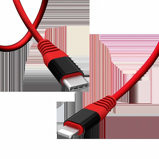 ��� UNITEK USB Type-C to Lightning Power Delivery Charging Cable C4048RD