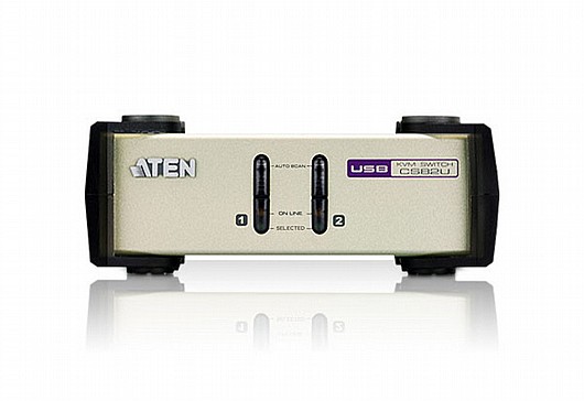 ����� ����� ATEN 2-Port PS/2-USB VGA KVM Switch CS82U