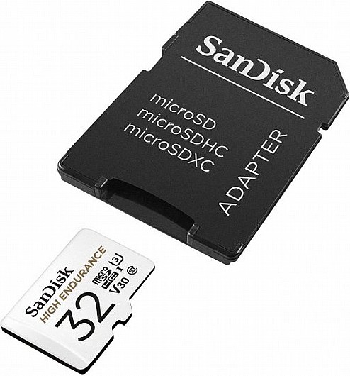 ����� ������ SanDisk High Endurance Micro SDHC UHS-I SDSQQNR-032G - ��� 32GB