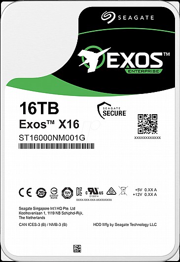 ����� ���� ������ Seagate 16TB ST16000NM001G