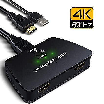 ���� PROTEC DM0172 SPLITTER 1 in 2 HDMI 4K