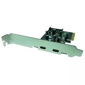 PCIe Card With 2Ports USB3.1 Type C