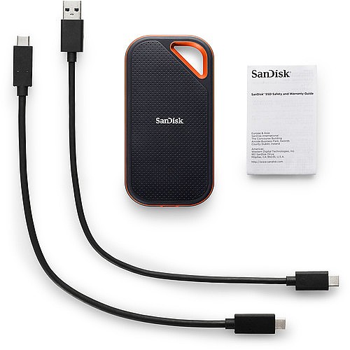 ���� SSD ������ SanDisk 2TB Extreme Pro Portable SSD SDSSDE80-2T00-G25