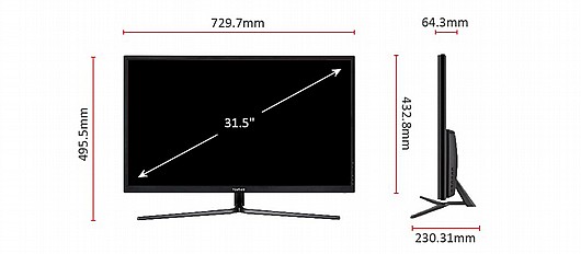 ��� ���� Viewsonic VX3211-4K-mhd �31.5 ������ 4K