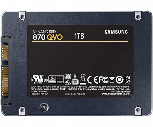���� ����� Samaung SSD 2.5 QVO 870 MZ-77Q1T0B 1TB
