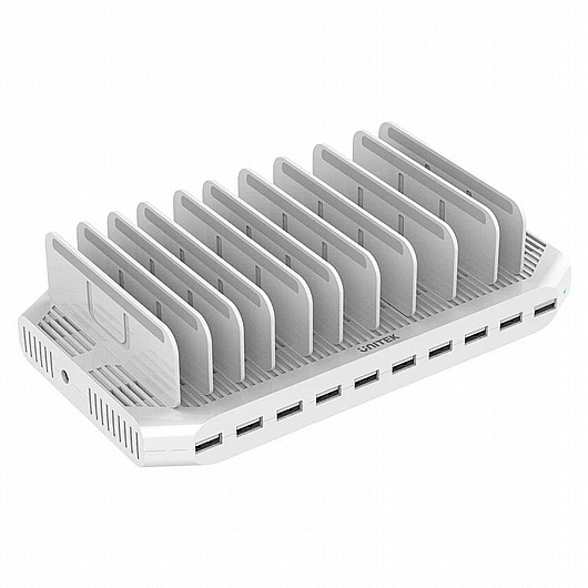���� ����� Unitek Y-2172 10-port USB 2.4A