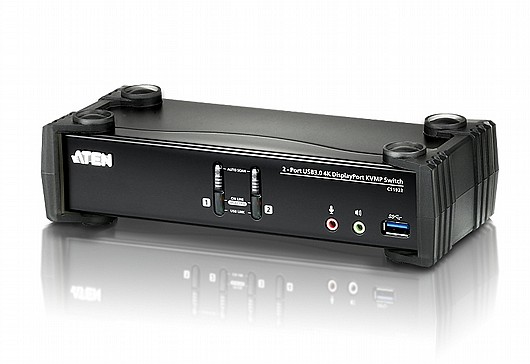 ���� KVM DisplayPort 4K ���� ������ ��/�� USB + ���� USB 3.1