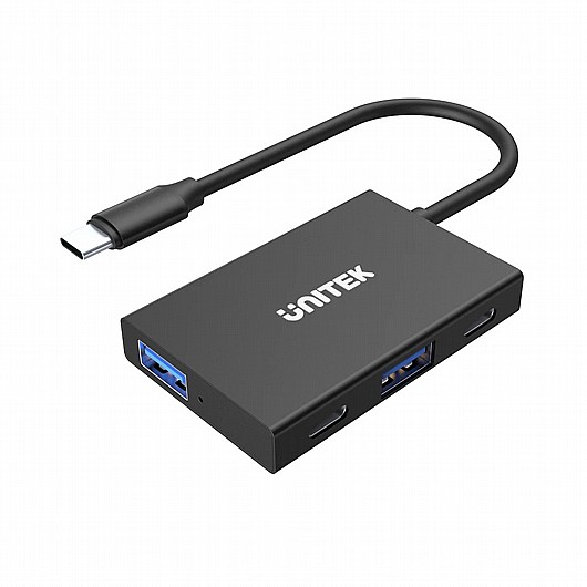  ���� UNITEK uHUB Q4 Advanced 4-in-1 USB-C Hub H1302A 