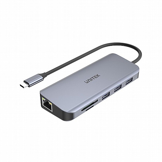 ���� ����� ����� ���� UNITEK UHUB N9+ 9-in-1 USB-C Hub D1026B