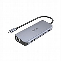 ���� ����� ����� ���� UNITEK UHUB N9+ 9-in-1 USB-C Hub D1026B
