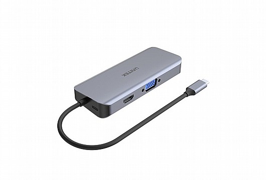 ���� ����� ����� ���� UNITEK UHUB N9+ 9-in-1 USB-C Hub D1026B