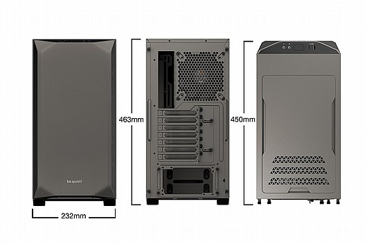 ���� ���� Be Quiet! PURE BASE 500 Metallic Gray ATX
