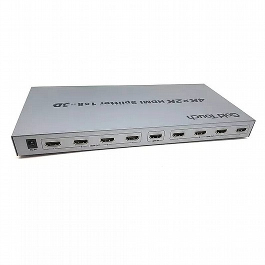 ���� Gold Touch 4K HDMI Splitter 8Ports HDMI-4K-S8