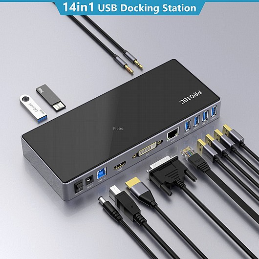 ���� ����� ���������� PROTEC DM190 Universal Docking Station